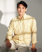 【ドゥクラッセ/DoCLASSE / MEN】の両面起毛 上品フランネルシャツ長袖 マスタード|ID: prp329100004707118 ipo3291000000033996727