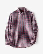 【ドゥクラッセ/DoCLASSE / MEN】の両面起毛 上品フランネルシャツ長袖 ネイビーパターン|ID: prp329100004707118 ipo3291000000033996747