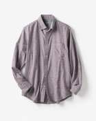 【ドゥクラッセ/DoCLASSE / MEN】の両面起毛 上品フランネルシャツ長袖 ダスティーブルー|ID: prp329100004707118 ipo3291000000033996755
