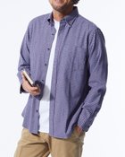 【ドゥクラッセ/DoCLASSE / MEN】の両面起毛 上品フランネルシャツ長袖 プラム|ID: prp329100004707118 ipo3291000000035894756