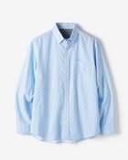 【ドゥクラッセ/DoCLASSE / MEN】の両面起毛 上品フランネルシャツ長袖 サックスストライプ|ID: prp329100004707118 ipo3291000000035894764