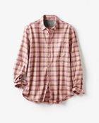 【ドゥクラッセ/DoCLASSE / MEN】の両面起毛 上品フランネルシャツ長袖 ピンク&times;オレンジ|ID: prp329100004707118 ipo3291000000035894778