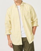 【ドゥクラッセ/DoCLASSE / MEN】の先染ピュアファインオックスシャツ長袖 イエローチェック|ID: prp329100004707119 ipo3291000000033996758