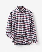 【ドゥクラッセ/DoCLASSE / MEN】の先染ピュアファインオックスシャツ長袖 ワインチェック|ID: prp329100004707119 ipo3291000000033996764