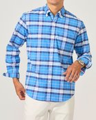 【ドゥクラッセ/DoCLASSE / MEN】の先染ピュアファインオックスシャツ長袖 ゼニスブルー|ID: prp329100004707119 ipo3291000000033996778