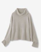 【ドゥクラッセ/DoCLASSE】のウール混タム・クロップドタートルネックニット 人気、トレンドファッション・服の通販 founy(ファニー) ファッション Fashion レディースファッション Fashion for Women トップス・カットソー Cut & Sew Tops ニット Knit Tops & Sweaters タートルネック・ハイネックトップス Turtlenecks & High-Neck Tops 新作・新入荷 New Arrivals / New In クロップド Cropped, Short Length セーター Sweater, Knitwear タートルネック Turtleneck, High Neck 人気 Popular, Best Seller A/W・秋冬 Autumn/Winter thumbnail ライトグレー|ID: prp329100004708431 ipo3291000000034007012