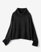 【ドゥクラッセ/DoCLASSE】のウール混タム・クロップドタートルネックニット 人気、トレンドファッション・服の通販 founy(ファニー) ファッション Fashion レディースファッション Fashion for Women トップス・カットソー Cut & Sew Tops ニット Knit Tops & Sweaters タートルネック・ハイネックトップス Turtlenecks & High-Neck Tops 新作・新入荷 New Arrivals / New In クロップド Cropped, Short Length セーター Sweater, Knitwear タートルネック Turtleneck, High Neck 人気 Popular, Best Seller A/W・秋冬 Autumn/Winter thumbnail ブラック|ID: prp329100004708431 ipo3291000000034007013