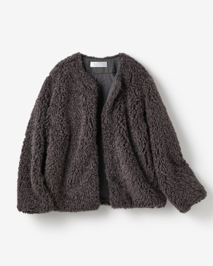 【ドゥクラッセ/DoCLASSE】のプードルエコファー・ショートコート インテリア・キッズ・メンズ・レディースファッション・服の通販 founy(ファニー) https://founy.com/ ファッション Fashion レディースファッション Fashion for Women アウター Coat / Outerwear Collection コート・ロングコート・ピーコート Long Coats, Peacoats & More エアリー Airy Texture コンパクト Compact, Small Size シンプル Simple, Minimal デニム Denim, Jeans Material ドレス Dress, One-Piece パーティ Party, Party Style モコモコ Fuzzy, Fluffy ループ Loop, Loop Knit 冬 Winter / This Winter |ID: prp329100004708435 ipo3291000000034070829