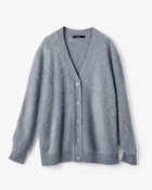 【ドゥクラッセ/DoCLASSE】のミンクタッチカシミヤ・カーディガン 人気、トレンドファッション・服の通販 founy(ファニー) ファッション Fashion レディースファッション Fashion for Women トップス・カットソー Cut & Sew Tops カーディガン・羽織り Layered Style Cardigans 新作・新入荷 New Arrivals / New In エアリー Airy Texture カーディガン Cardigan, Knitwear シンプル Simple, Minimal スペシャル Special, Limited Edition テクスチャー Texture, Textured Fabric リュクス Luxury, Elegant, High-End, Chic A/W・秋冬 Autumn/Winter thumbnail グレー|ID: prp329100004708436 ipo3291000000034007031