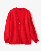 【ドゥクラッセ/DoCLASSE】のミンクタッチカシミヤ・カーディガン 人気、トレンドファッション・服の通販 founy(ファニー) ファッション Fashion レディースファッション Fashion for Women トップス・カットソー Cut & Sew Tops カーディガン・羽織り Layered Style Cardigans 新作・新入荷 New Arrivals / New In エアリー Airy Texture カーディガン Cardigan, Knitwear シンプル Simple, Minimal スペシャル Special, Limited Edition テクスチャー Texture, Textured Fabric リュクス Luxury, Elegant, High-End, Chic A/W・秋冬 Autumn/Winter thumbnail レッド|ID: prp329100004708436 ipo3291000000034007036