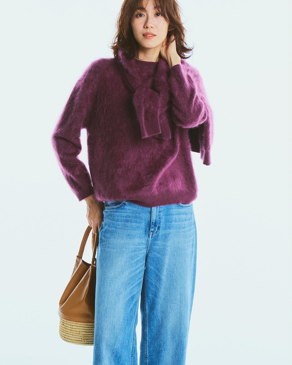 【ドゥクラッセ/DoCLASSE】のミンクタッチカシミヤ・カーディガン インテリア・キッズ・メンズ・レディースファッション・服の通販 founy(ファニー) 　ファッション　Fashion　レディースファッション　Fashion for Women　トップス・カットソー　Cut & Sew Tops　カーディガン・羽織り　Layered Style Cardigans　新作・新入荷　New Arrivals / New In　エアリー　Airy Texture　カーディガン　Cardigan, Knitwear　シンプル　Simple, Minimal　スペシャル　Special, Limited Edition　テクスチャー　Texture, Textured Fabric　リュクス　Luxury, Elegant, High-End, Chic　A/W・秋冬　Autumn/Winter　ボルドー|ID: prp329100004708436 ipo3291000000034399212