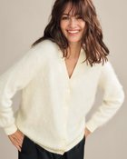 【ドゥクラッセ/DoCLASSE】のミンクタッチカシミヤ・カーディガン オフホワイト|ID: prp329100004708436 ipo3291000000035991809