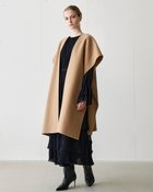 【ドゥクラッセ/DoCLASSE】のウールリバー・ストール風ジレコート ベージュ|ID:prp329100004716995