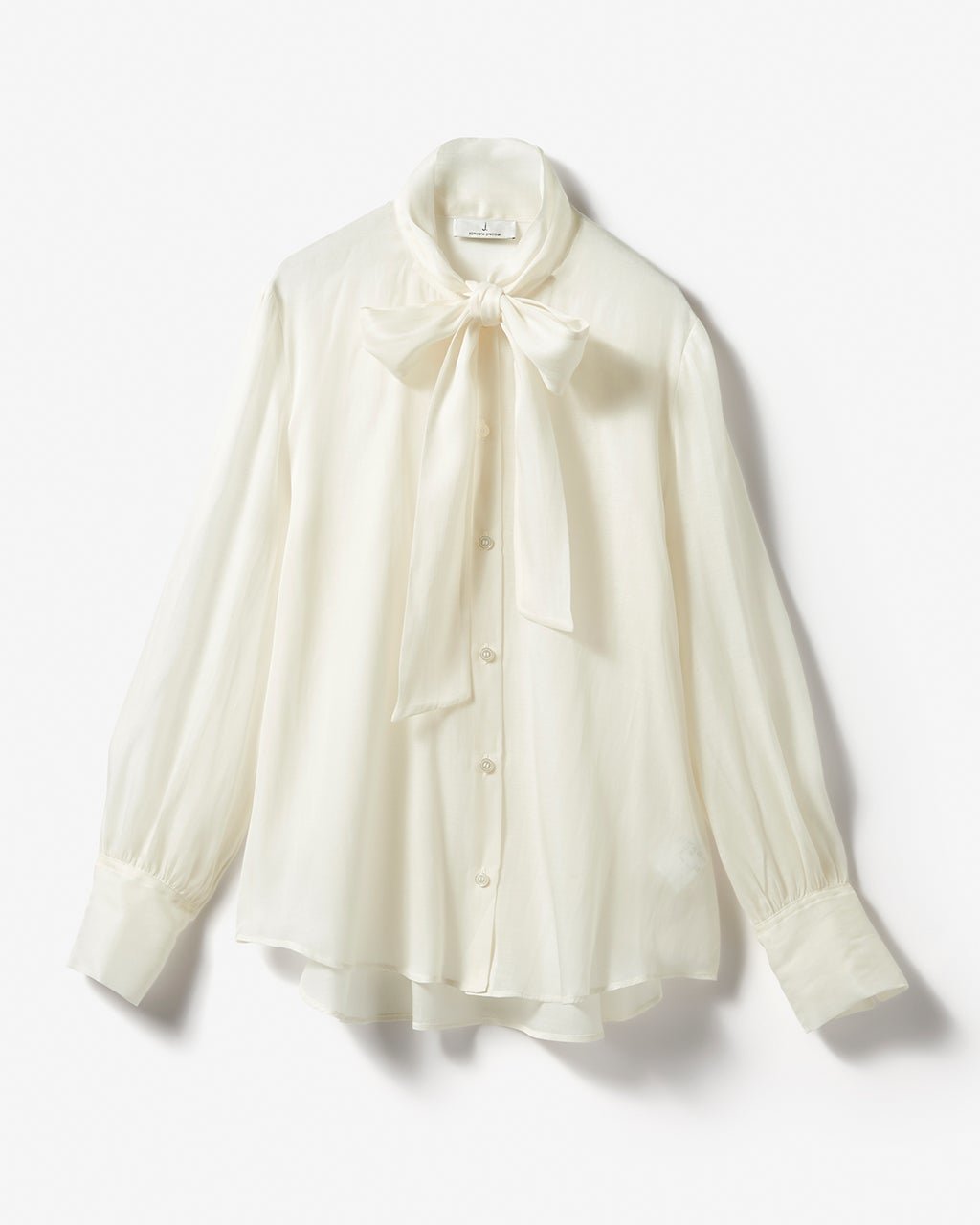 【ドゥクラッセ/DoCLASSE】の綿シルクオーガンジー・ボウタイブラウス インテリア・キッズ・メンズ・レディースファッション・服の通販 founy(ファニー) ファッション Fashion レディースファッション Fashion for Women トップス・カットソー Cut & Sew Tops シャツ・ブラウス・オフィスカジュアル Elegant Blouses & Button-Ups 新作・新入荷 New Arrivals / New In おすすめ Recommended / Our Picks オーガンジー Organza Fabric サテン Satin, Glossy Fabric シアー Sheer, See-Through シルク Silk, 100% Silk ジャケット Jacket, Outerwear トレンド Trend, Trending Now ドレープ Drape, Draping Fabric フェミニン Feminine, Girly エレガント 上品 Elegant ホワイト|ID: prp329100004716998 ipo3291000000034222926