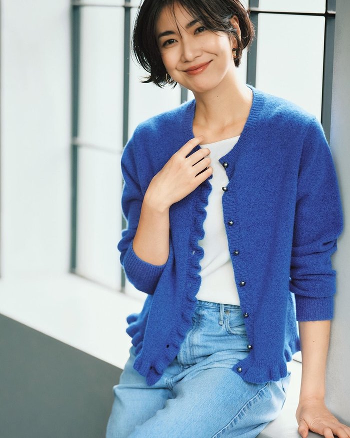 【ドゥクラッセ/DoCLASSE】のウール混タム・フリルカーディガン インテリア・キッズ・メンズ・レディースファッション・服の通販 founy(ファニー) https://founy.com/ ファッション Fashion レディースファッション Fashion for Women トップス・カットソー Cut & Sew Tops カーディガン・羽織り Layered Style Cardigans アウトレット Outlet / Clearance おすすめ Recommended / Our Picks カーディガン Cardigan, Knitwear フリル Frill, Ruffle ベーシック Basic, Essential 人気 Popular, Best Seller 畦 Ribbed Knit |ID: prp329100004717008 ipo3291000000034474773