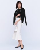 【ドゥクラッセ/DoCLASSE】のシルクフィール・配色アンサンブル ブラックパターン|ID:prp329100004717010