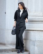 【ドゥクラッセ/DoCLASSE】の高密度フラノ・ドロストワイドパンツ 人気、トレンドファッション・服の通販 founy(ファニー) ファッション Fashion レディースファッション Fashion for Women パンツ Pants & Trousers おすすめ Recommended / Our Picks なめらか Smooth, Silky Texture シンプル Simple, Minimal リュクス Luxury, Elegant, High-End, Chic ワイド Wide, Wide Fit thumbnail ミッドナイトブルー|ID: prp329100004717013 ipo3291000000034080904