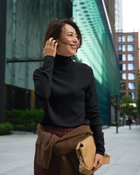 【ドゥクラッセ/DoCLASSE】のスフレウール・ノーシームタートル ブラック|ID: prp329100004717016 ipo3291000000034080920