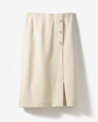 【ドゥクラッセ/DoCLASSE】のウールライクニードル・ラップ風スカート ライトベージュ|ID: prp329100004717017 ipo3291000000034080930