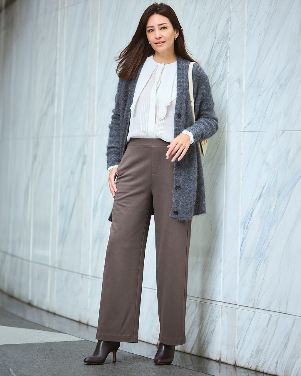 【ドゥクラッセ/DoCLASSE】のプレミアサーモN・セミワイド/72㎝ インテリア・キッズ・メンズ・レディースファッション・服の通販 founy(ファニー) 　ファッション　Fashion　レディースファッション　Fashion for Women　パンツ　Pants & Trousers　秋　Autumn　ストレッチ　Stretch, Stretchy Fabric　タイツ　Tights, Legwear　トレンド　Trend, Trending Now　人気　Popular, Best Seller　ワイド　Wide, Wide Fit　エレガント 上品　Elegant　ビジネス 仕事 通勤　Business / Work / Commuting　ダークモカ|ID: prp329100004717025 ipo3291000000034080981