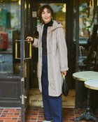 【ドゥクラッセ/DoCLASSE】のマジカルサーモ・グログランコート/立体フード ストーン|ID: prp329100004717027 ipo3291000000034081001