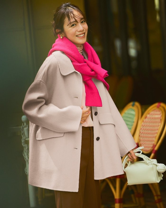 【ドゥクラッセ/DoCLASSE】のピュアウールリバー・ミドルステンコート インテリア・キッズ・メンズ・レディースファッション・服の通販 founy(ファニー) https://founy.com/ ファッション Fashion レディースファッション Fashion for Women アウター Coat / Outerwear Collection コート・ロングコート・ピーコート Long Coats, Peacoats & More なめらか Smooth, Silky Texture スマート Smart, Elegant ダブル Double, Double-Breasted ハンド Hand, Handmade フェイス Face, Facial Design フォルム Silhouette, Form ミドル Middle Length, Mid Height リラックス Relax, Relaxed Fit ロング Long, Long-Length ワーク Workwear, Utility Style エレガント 上品 Elegant ビジネス 仕事 通勤 Business / Work / Commuting |ID: prp329100004717030 ipo3291000000034310062