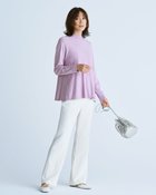 【ドゥクラッセ/DoCLASSE】のシルクフィール・フレアハイネックニット ラベンダー|ID: prp329100004717034 ipo3291000000034081038