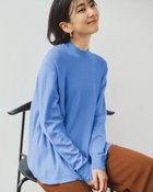 【ドゥクラッセ/DoCLASSE】のシルクフィール・フレアハイネックニット ライトブルー|ID: prp329100004717034 ipo3291000000034081044