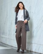 【ドゥクラッセ/DoCLASSE】のプレミアサーモN・セミワイド/64㎝ 人気、トレンドファッション・服の通販 founy(ファニー) ファッション Fashion レディースファッション Fashion for Women パンツ Pants & Trousers 秋 Autumn ストレッチ Stretch, Stretchy Fabric タイツ Tights, Legwear トレンド Trend, Trending Now 人気 Popular, Best Seller ワイド Wide, Wide Fit エレガント 上品 Elegant ビジネス 仕事 通勤 Business / Work / Commuting thumbnail ダークモカ|ID: prp329100004717041 ipo3291000000035991565