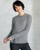 【ドゥクラッセ/DoCLASSE】のスキンタッチウール・クルーネック グレー|ID: prp329100004717044 ipo3291000000034081091