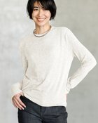 【ドゥクラッセ/DoCLASSE】のスキンタッチウール・クルーネック オフホワイト|ID: prp329100004717044 ipo3291000000034081092