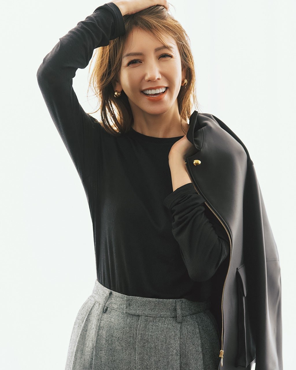 【ドゥクラッセ/DoCLASSE】のスキンタッチウール・クルーネック 人気、トレンドファッション・服の通販 founy(ファニー) ファッション Fashion レディースファッション Fashion for Women トップス・カットソー Cut & Sew Tops シャツ・ブラウス・オフィスカジュアル Elegant Blouses & Button-Ups ロングTシャツ・Tシャツ Longline T-Shirts & Tees カットソー・ベーシックTシャツ Cut-and-Sewn Tops / Stretch Tees & Basics インナー Innerwear カットソー Cut and Sewn Top シアー Sheer, See-Through ハイネック High Neck, Mock Neck ミックス Mix, Mixed Style ロング Long, Long-Length A/W・秋冬 Autumn/Winter other-1|ID: prp329100004717044 ipo3291000000034474788