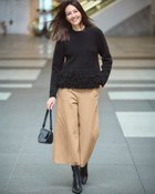 【ドゥクラッセ/DoCLASSE】のプレミアサーモN・アンクルワイド キャメル|ID: prp329100004717047 ipo3291000000034081109