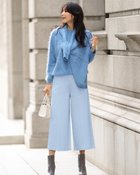 【ドゥクラッセ/DoCLASSE】のプレミアサーモN・アンクルワイド ダスティーブルー|ID: prp329100004717047 ipo3291000000035991615