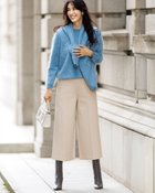 【ドゥクラッセ/DoCLASSE】のプレミアサーモN・アンクルワイド グレージュ|ID: prp329100004717047 ipo3291000000035991617