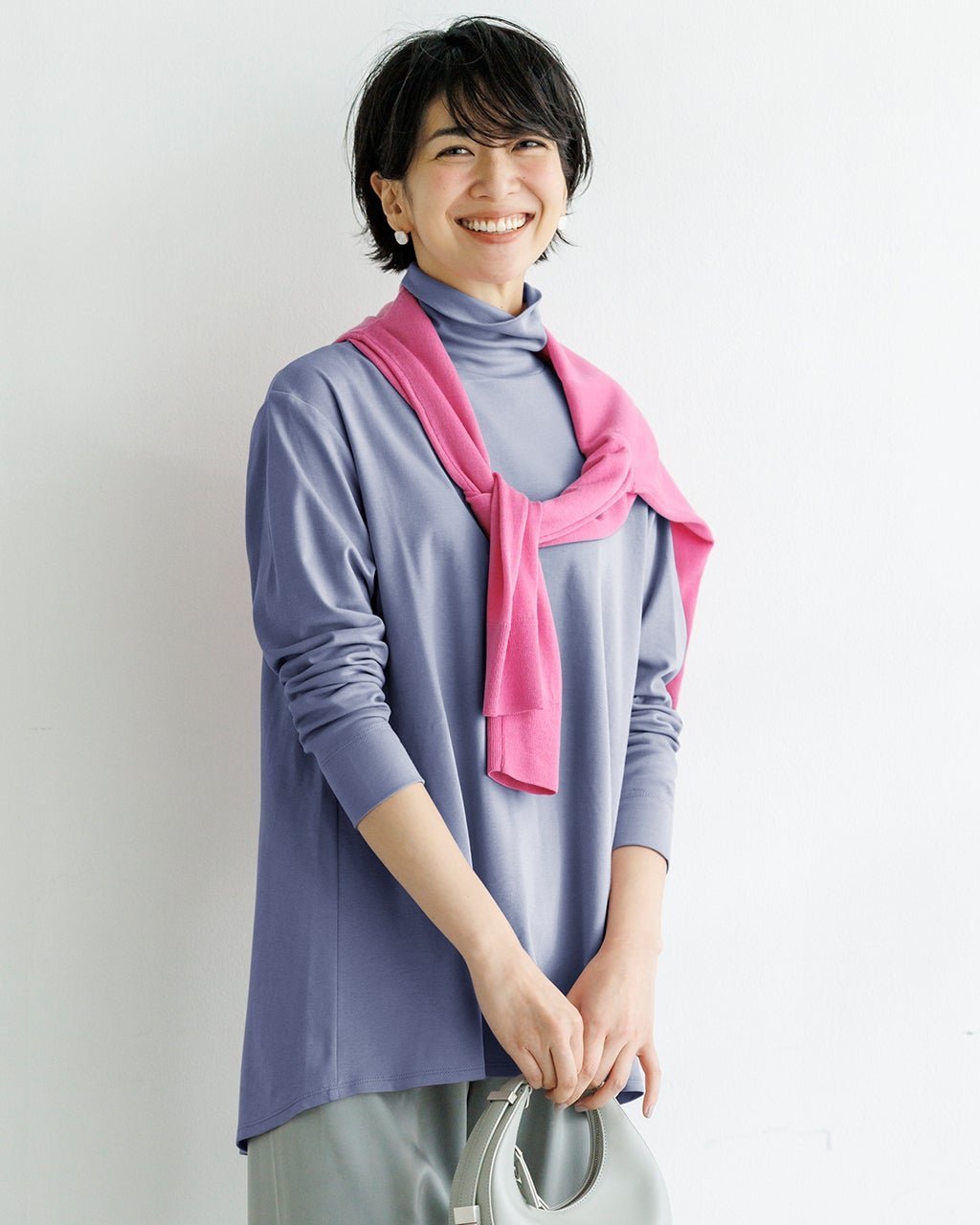 【ドゥクラッセ/DoCLASSE】の超長綿・タートルネックフレアチュニック インテリア・キッズ・メンズ・レディースファッション・服の通販 founy(ファニー) ファッション Fashion レディースファッション Fashion for Women トップス・カットソー Cut & Sew Tops タートルネック・ハイネックトップス Turtlenecks & High-Neck Tops なめらか Smooth, Silky Texture タートルネック Turtleneck, High Neck チュニック Tunic, Long Top フレア Flare, Flared 人気 Popular, Best Seller ダークブルーグレー|ID: prp329100004717068 ipo3291000000034081213