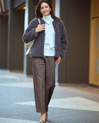 【ドゥクラッセ/DoCLASSE】のプレミアサーモN・センターラインストレート ダークモカ|ID: prp329100004717071 ipo3291000000035991698