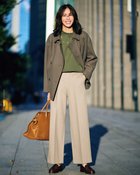 【ドゥクラッセ/DoCLASSE】のプレミアサーモN・センターラインストレート グレージュ|ID: prp329100004717071 ipo3291000000035991701