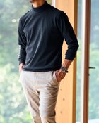 【ドゥクラッセ/DoCLASSE / MEN】のウルトラソフト両面起毛・タートルⅡ ネイビー|ID: prp329100004717077 ipo3291000000034081305