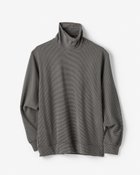 【ドゥクラッセ/DoCLASSE / MEN】のウルトラソフト両面起毛・タートルⅡ ブラック&times;杢チャコール|ID: prp329100004717077 ipo3291000000034081312