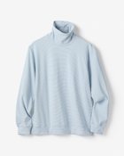 【ドゥクラッセ/DoCLASSE / MEN】のウルトラソフト両面起毛・タートルⅡ 杢サックス×ホワイト|ID: prp329100004717077 ipo3291000000035301857