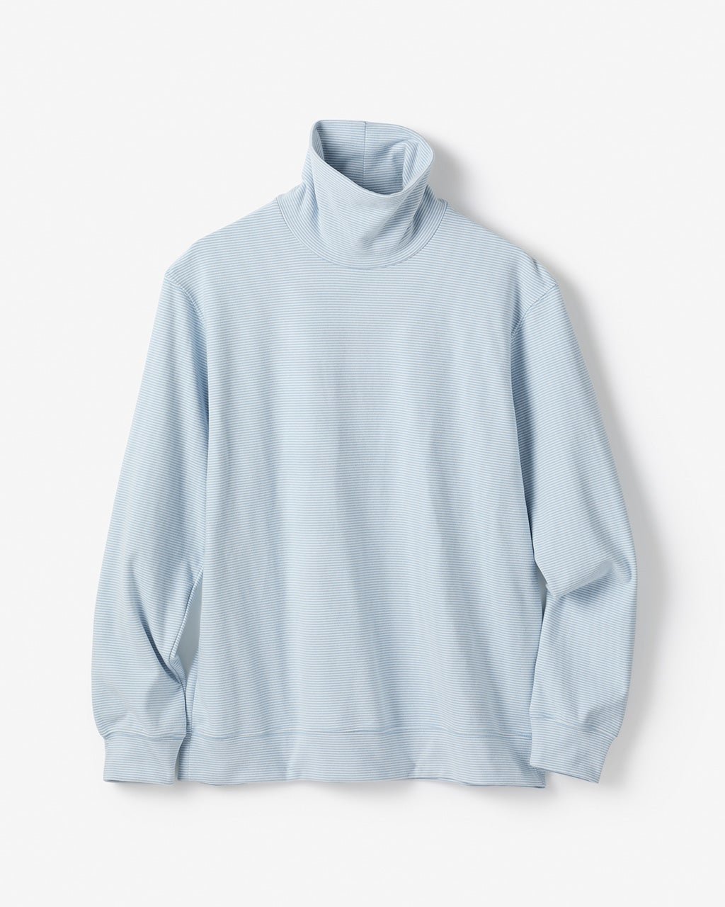 【ドゥクラッセ/DoCLASSE / MEN】のウルトラソフト両面起毛・タートルⅡ インテリア・キッズ・メンズ・レディースファッション・服の通販 founy(ファニー) 　ファッション　Fashion　メンズファッション　Fashion for Men　トップス・カットソー　Cut & Sew Tops　メンズシャツ　Shirts　ポロシャツ / きれいめカジュアルスタイル　Polo Shirts　なめらか　Smooth, Silky Texture　タートル　Turtleneck, Turtle Collar　タートルネック　Turtleneck, High Neck　メンズ　Men's, Menswear　人気　Popular, Best Seller　杢サックス&times;ホワイト|ID: prp329100004717077 ipo3291000000035301857