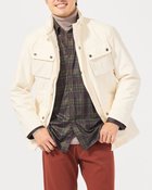 【ドゥクラッセ/DoCLASSE / MEN】のM65サーモライト中綿3Dジャケット オフホワイト|ID: prp329100004717078 ipo3291000000035301927