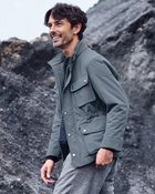 【ドゥクラッセ/DoCLASSE / MEN】のM65サーモライト中綿3Dジャケット ブルーグレー|ID: prp329100004717078 ipo3291000000035301931