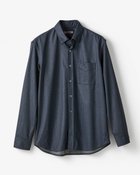 【ドゥクラッセ/DoCLASSE / MEN】のウーリック多機能ジャージシャツ ヘリンボンストライプ|ID: prp329100004717080 ipo3291000000034081364