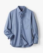 【ドゥクラッセ/DoCLASSE / MEN】のウーリック多機能ジャージシャツ ライトインディゴ|ID: prp329100004717080 ipo3291000000034081369