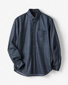 【ドゥクラッセ/DoCLASSE / MEN】のウーリック多機能ジャージシャツ 人気、トレンドファッション・服の通販 founy(ファニー) ファッション Fashion メンズファッション Fashion for Men ストレッチ Stretch, Stretchy Fabric メンズ Men's, Menswear エレガント 上品 Elegant 軽量 Lightweight, Ultra Light thumbnail ネイビーチェック|ID: prp329100004717080 ipo3291000000034758846