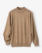 【ドゥクラッセ/DoCLASSE / MEN】のイタリア糸メリノウール混ハイネック ベージュ|ID: prp329100004717083 ipo3291000000034081387