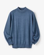 【ドゥクラッセ/DoCLASSE / MEN】のイタリア糸メリノウール混ハイネック インディゴ|ID: prp329100004717083 ipo3291000000034081395