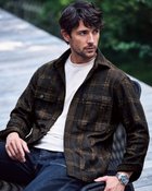 【ドゥクラッセ/DoCLASSE / MEN】のウール混ぬくもりシャツジャケット 人気、トレンドファッション・服の通販 founy(ファニー) ファッション Fashion メンズファッション Fashion for Men 新作・新入荷 New Arrivals / New In ジャケット Jacket, Outerwear ストレッチ Stretch, Stretchy Fabric トレンド Trend, Trending Now ポケット Pocket, Pocket Detail メンズ Men's, Menswear ワーク Workwear, Utility Style 軽量 Lightweight, Ultra Light thumbnail ブラウンチェック|ID: prp329100004717094 ipo3291000000034081454